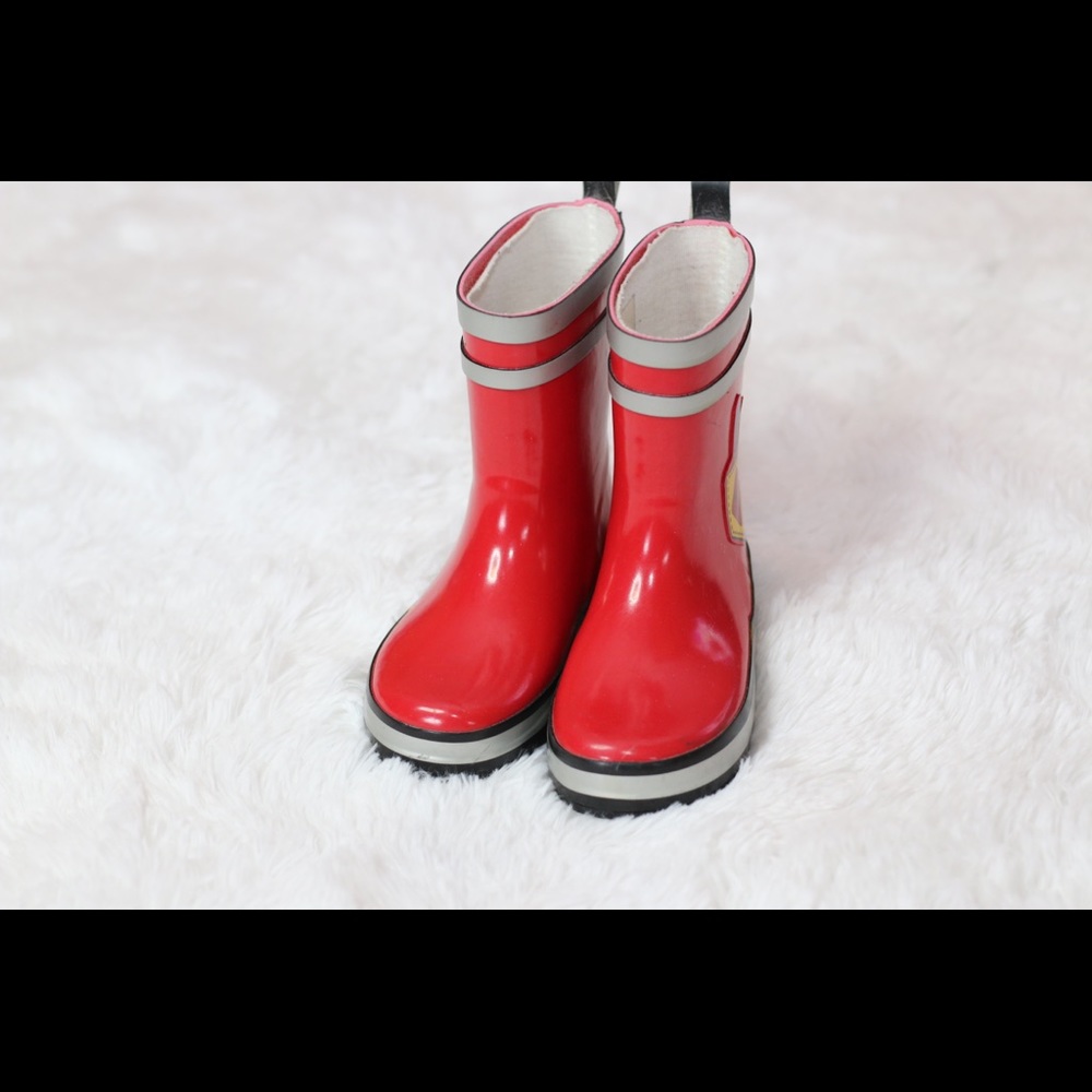 ⭐️Lola Kids Work Zone Rain Boots Toddler 10